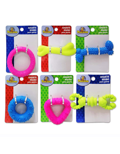Docena de Juguete de Hule Chico para raza pequeña