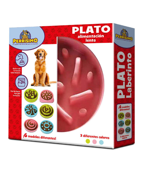 Docena Plato de alimentación lenta con Caja