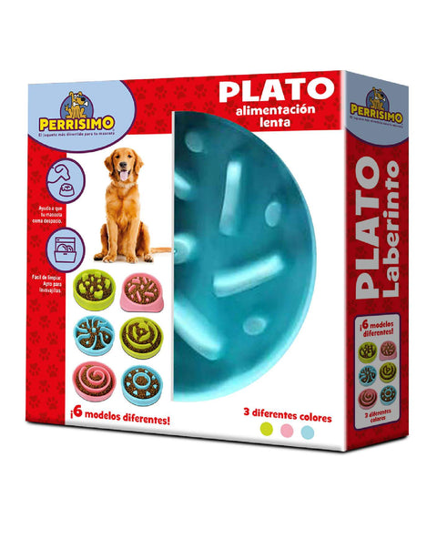 Docena Plato de alimentación lenta con Caja